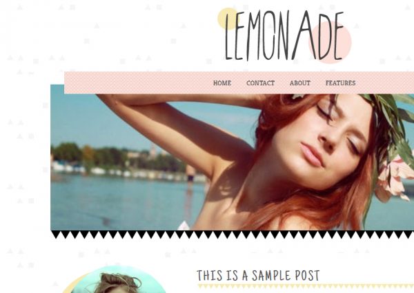 Lemonade Blogger Template by Envye